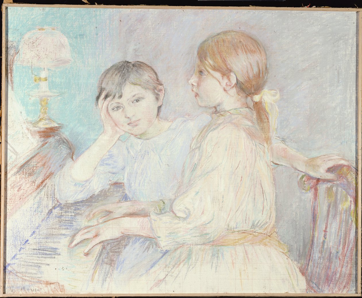 De piano, 1888 door Berthe Morisot