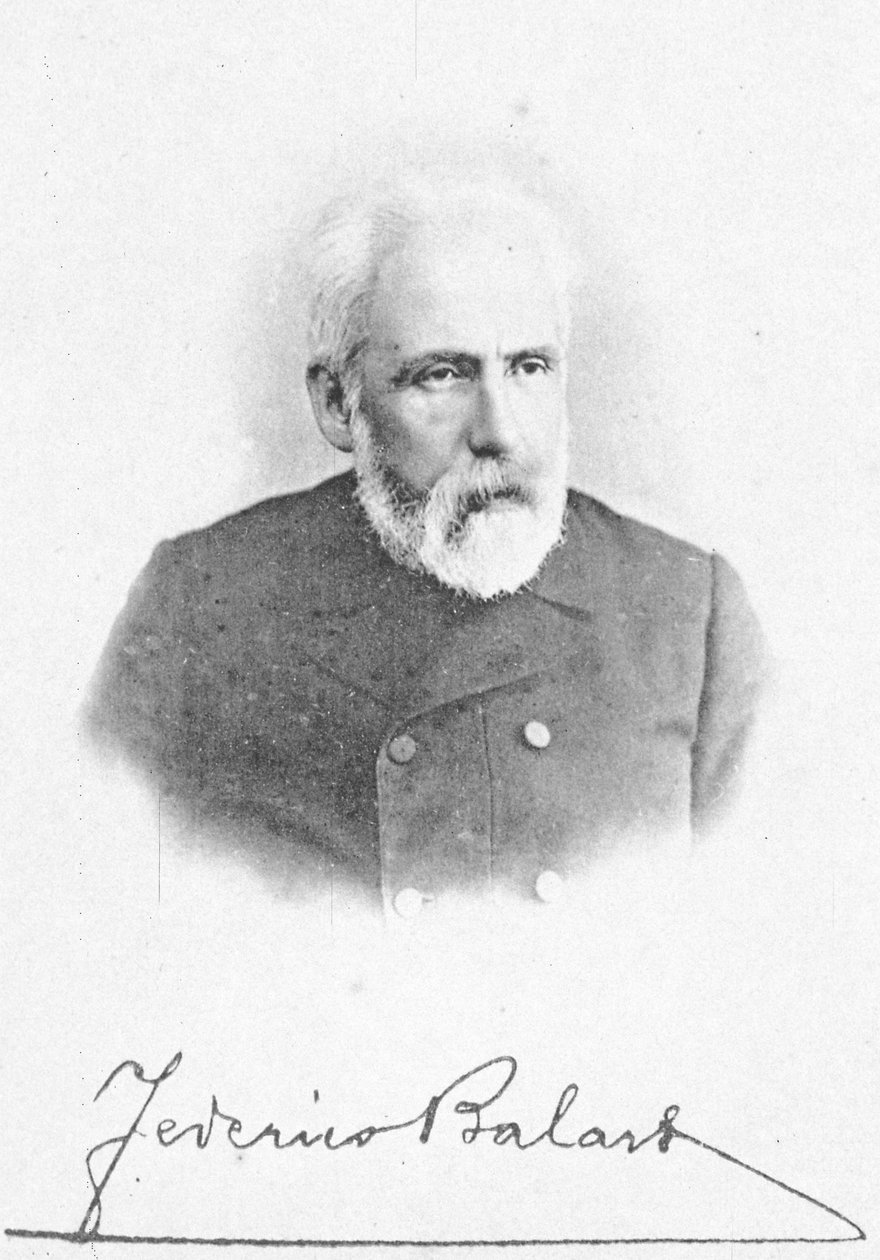 Portret van Federico Balart door Biblioteca Nacional de España