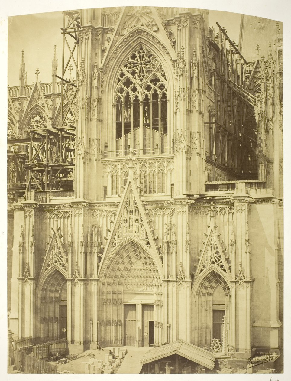 Dom van Keulen, Zuid Transept door Bisson Freres Studio