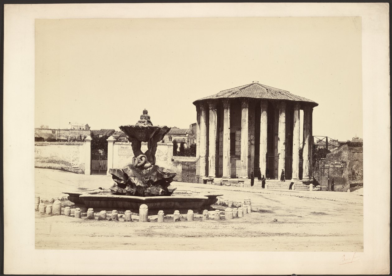 [Tempel van Vesta - Rome]. door Bisson Frères
