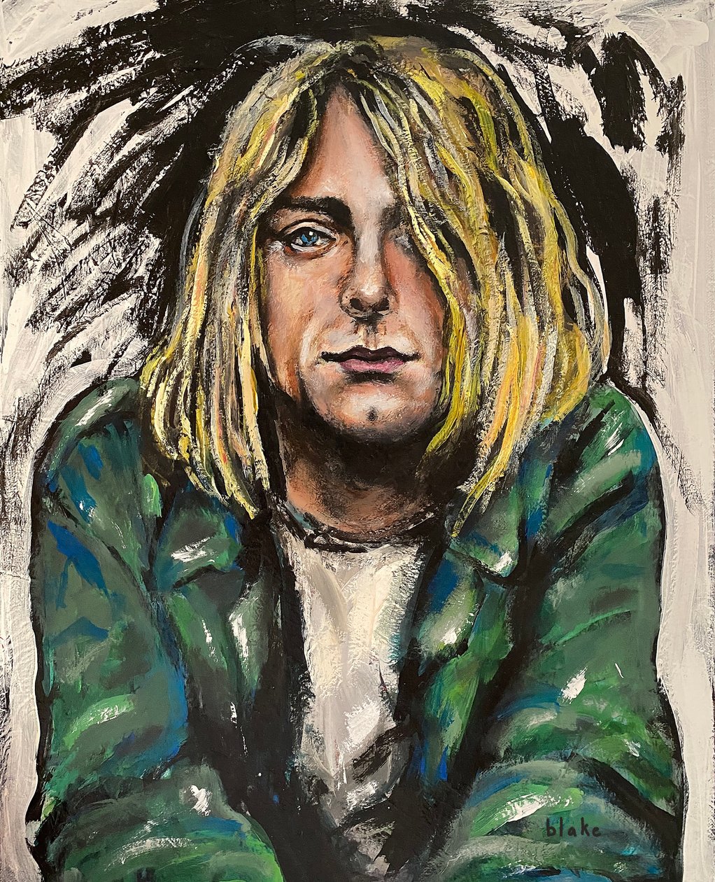 Kurt Cobain, ca. 2020 door Blake Munch