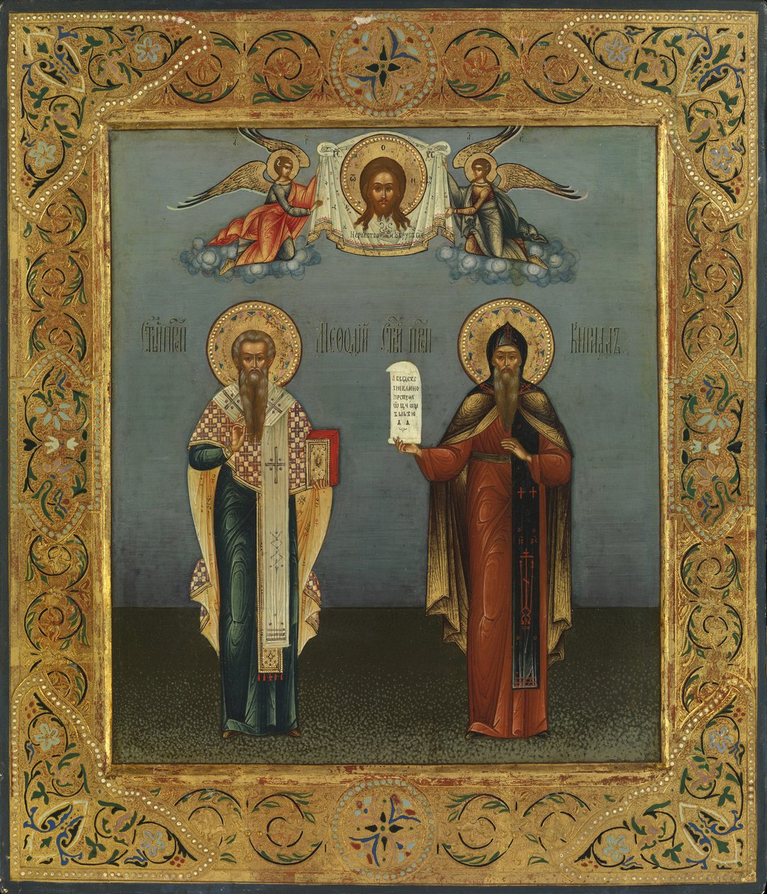 Heiligen Cyrillus en Methodius door Bogatenko