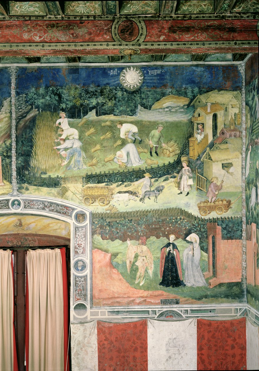 De maand augustus door Bohemian School