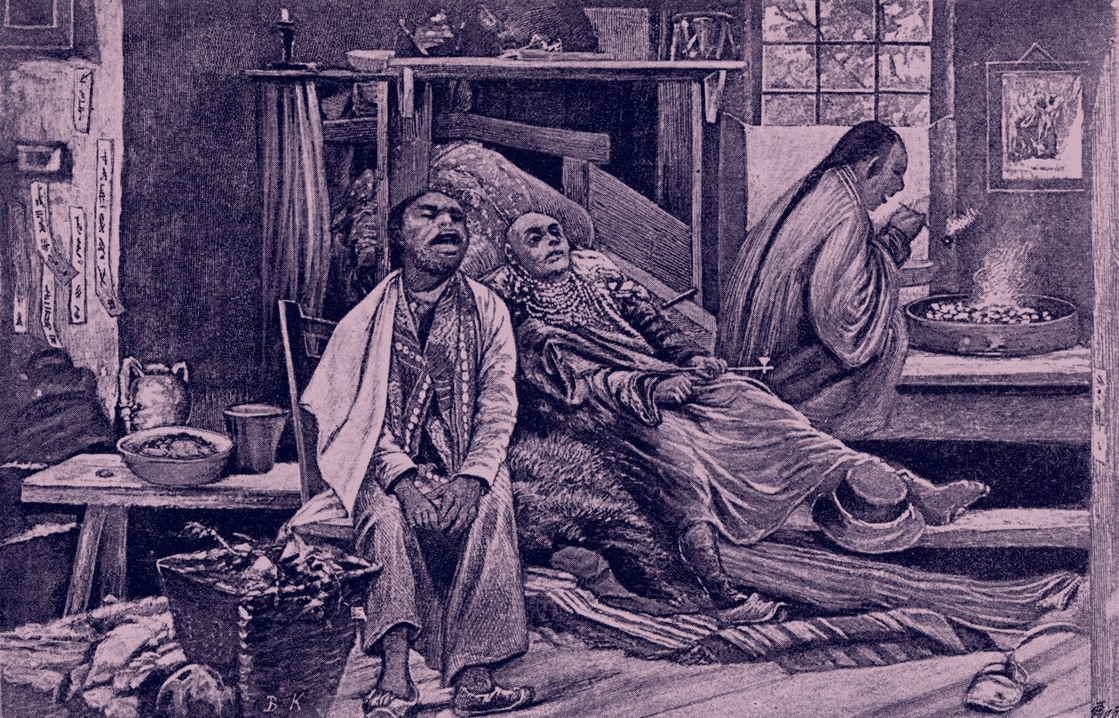 Chinese opiumhol door Bohuslav Kroupa