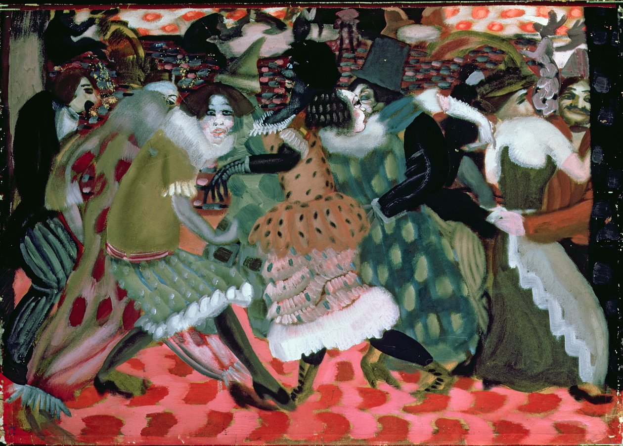 Het dode seizoen in Parijs door Boris Dmitrievich Grigoriev