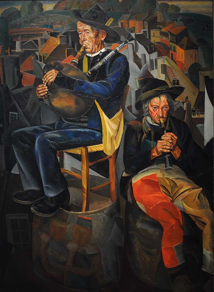 Onbekend schilderij door Boris Dmitrievich Grigoriev