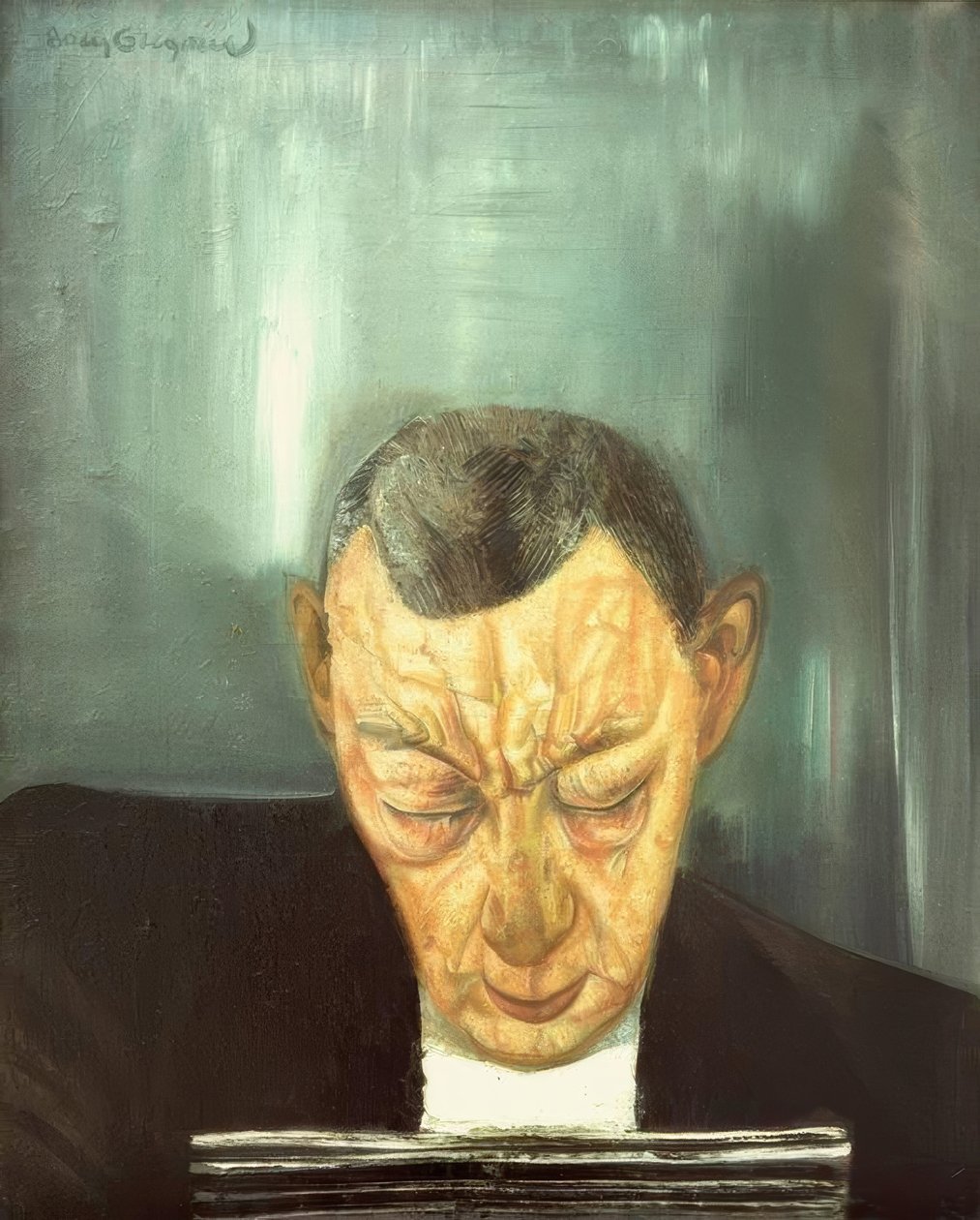 Portret Rachmaninow door Boris D. Grigorjew