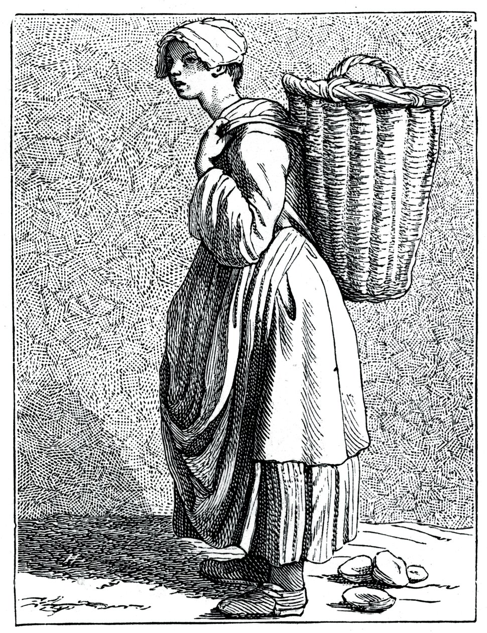 Oesters in de schelp!, 1737-1742 door Bouchardon