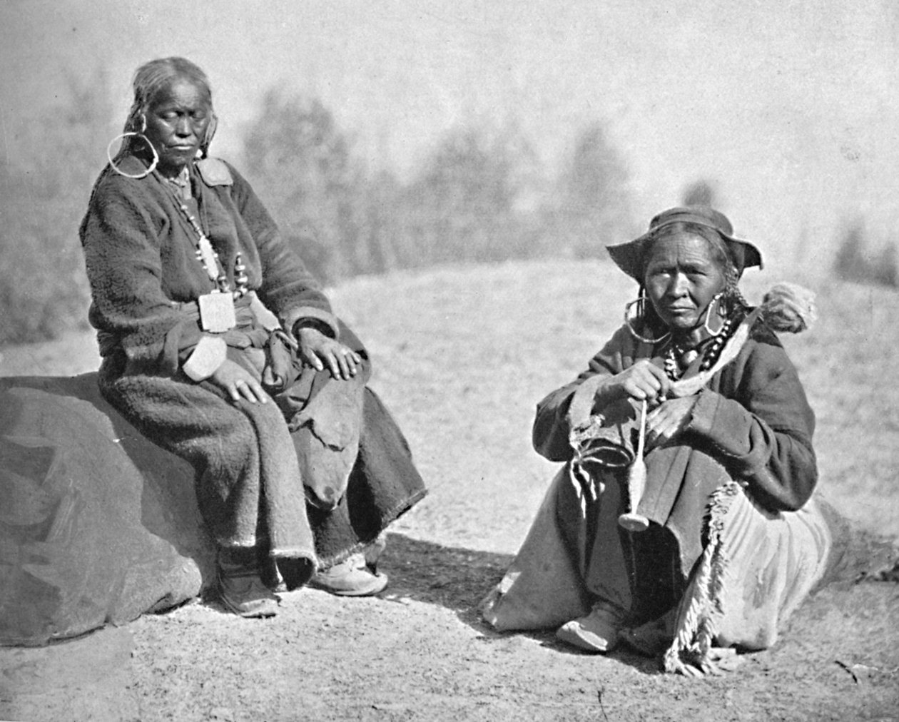 Ladakhi vrouwen van Tibetaanse afkomst door Bourne and Shepherd