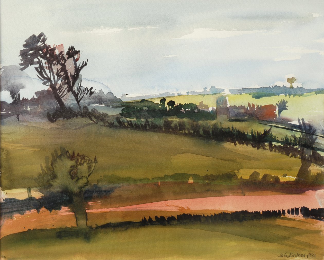 De Boerderijweg, 1981 door Brenda Brin Booker