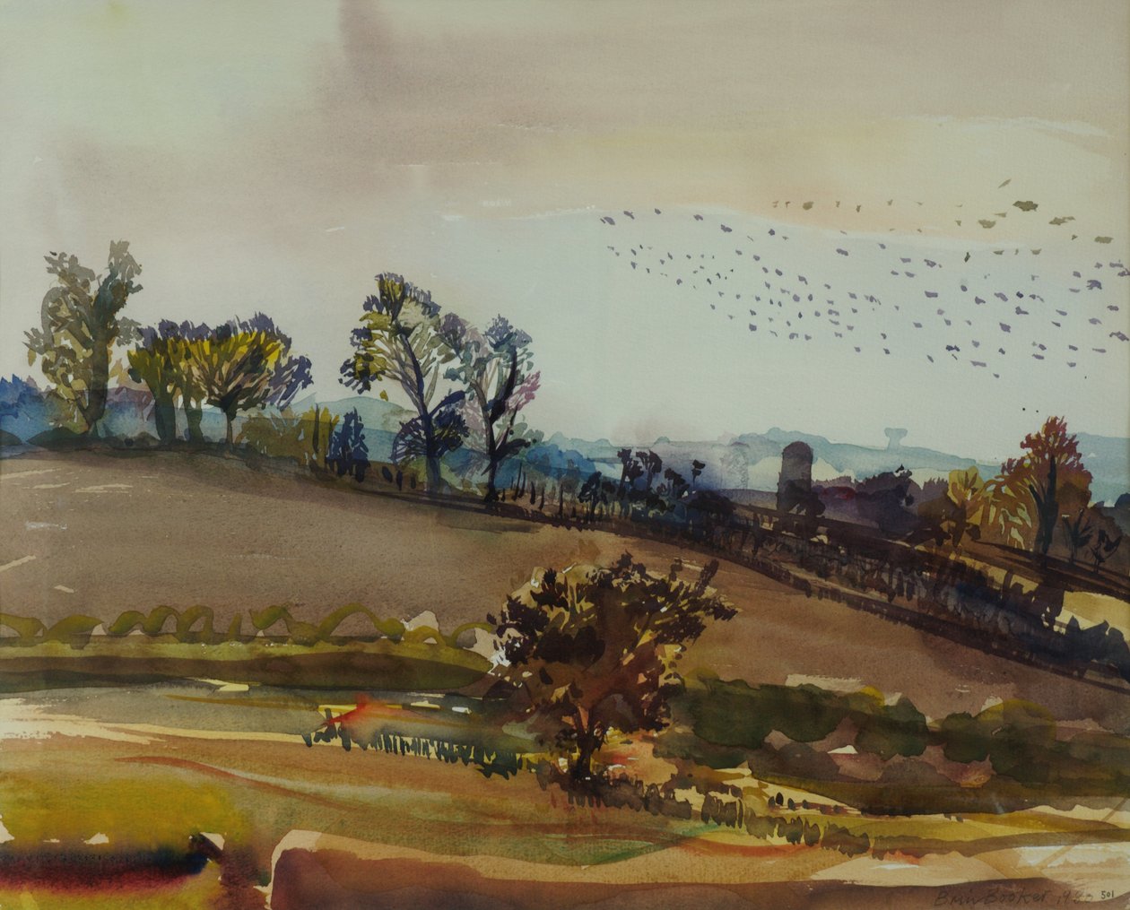 Herfststemming, 1980 door Brenda Brin Booker