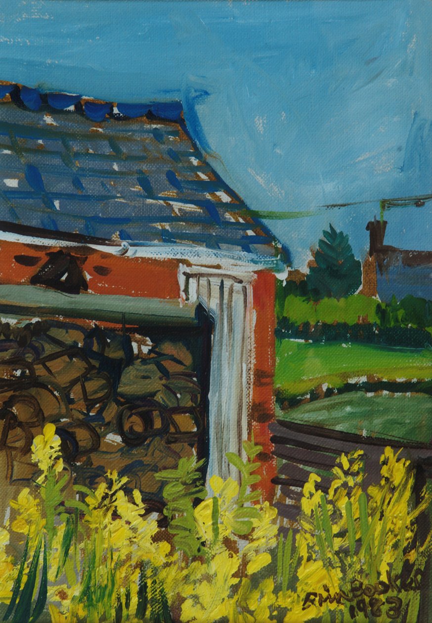 Koolbloemen in de Tuin, 1983 door Brenda Brin Booker