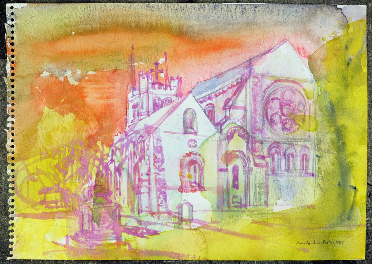 Waltham Abbey door Brenda Brin Booker