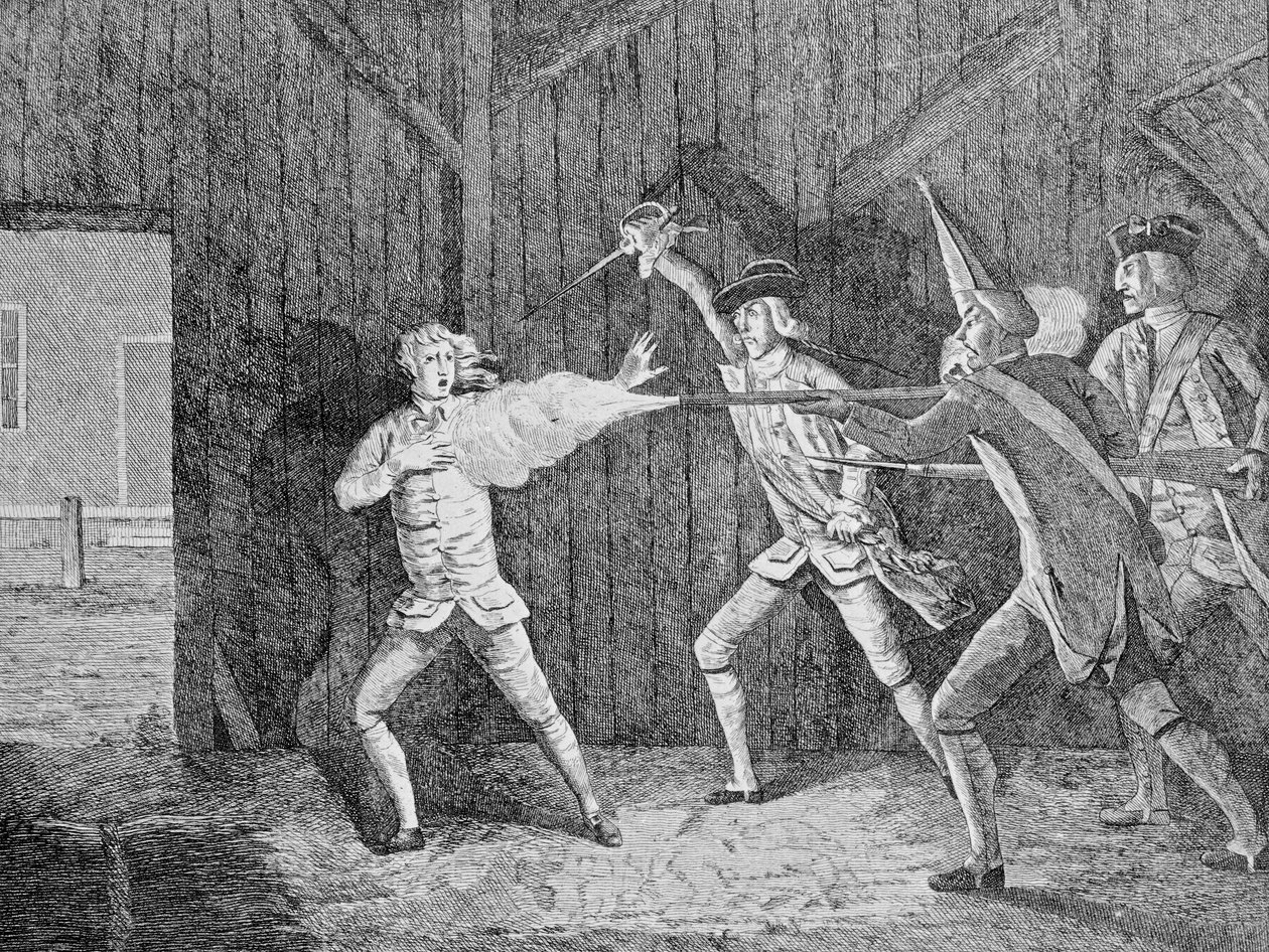 De Schotse Overwinning, 1768 door British School