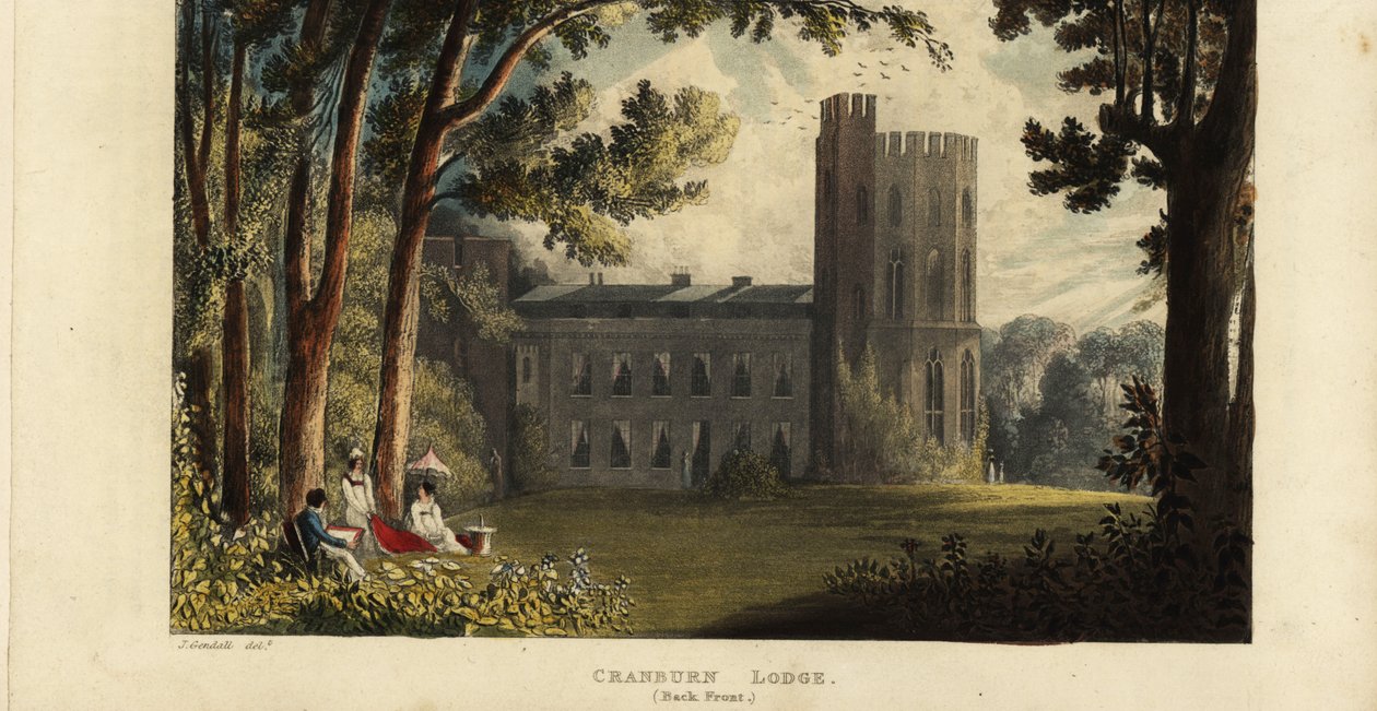 Cranburn of Cranbourne Lodge door British School