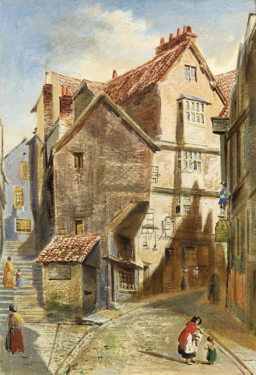 Steile Straat door British School