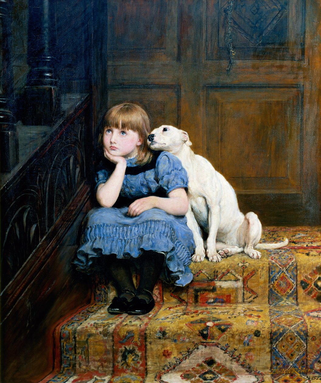 Sympathie door Briton Riviere