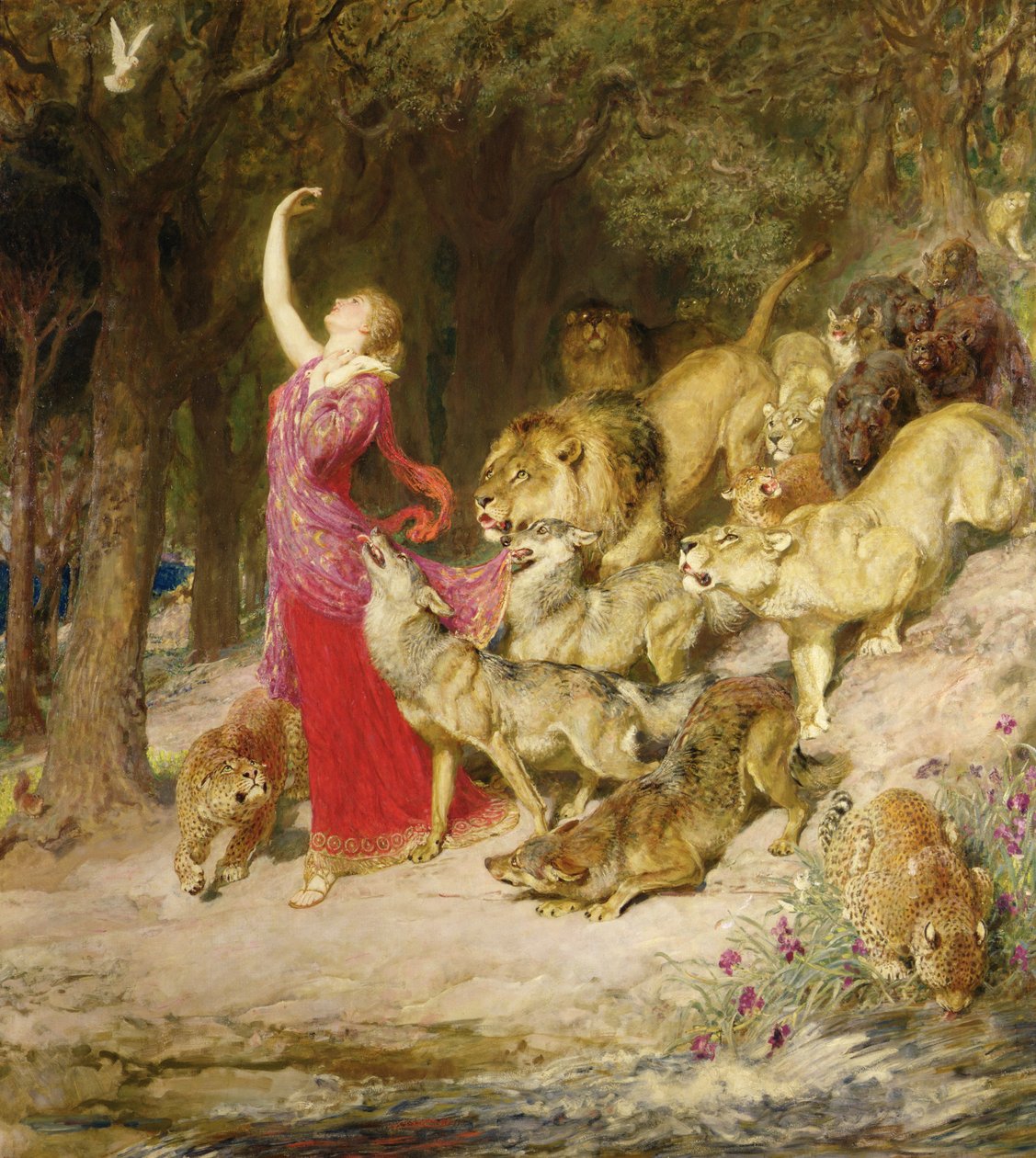 Aphrodite, 1902 door Briton Riviere