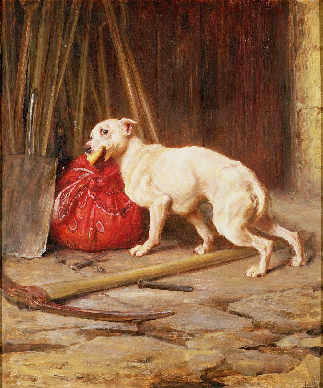 Kleinigheid, 1888 door Briton Riviere