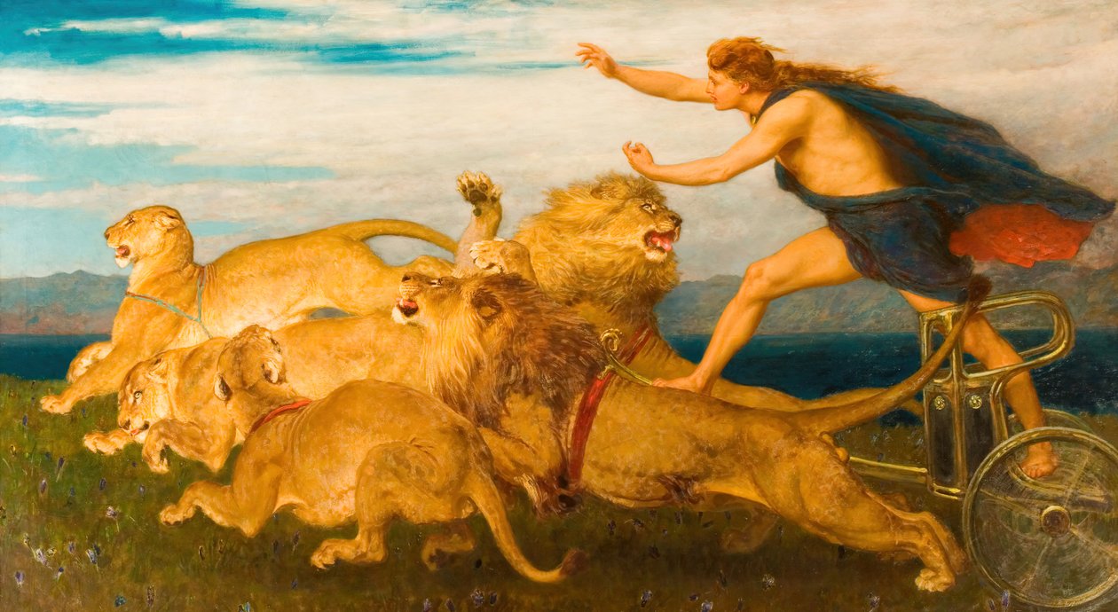 Phoebus Apollo door Briton Riviere