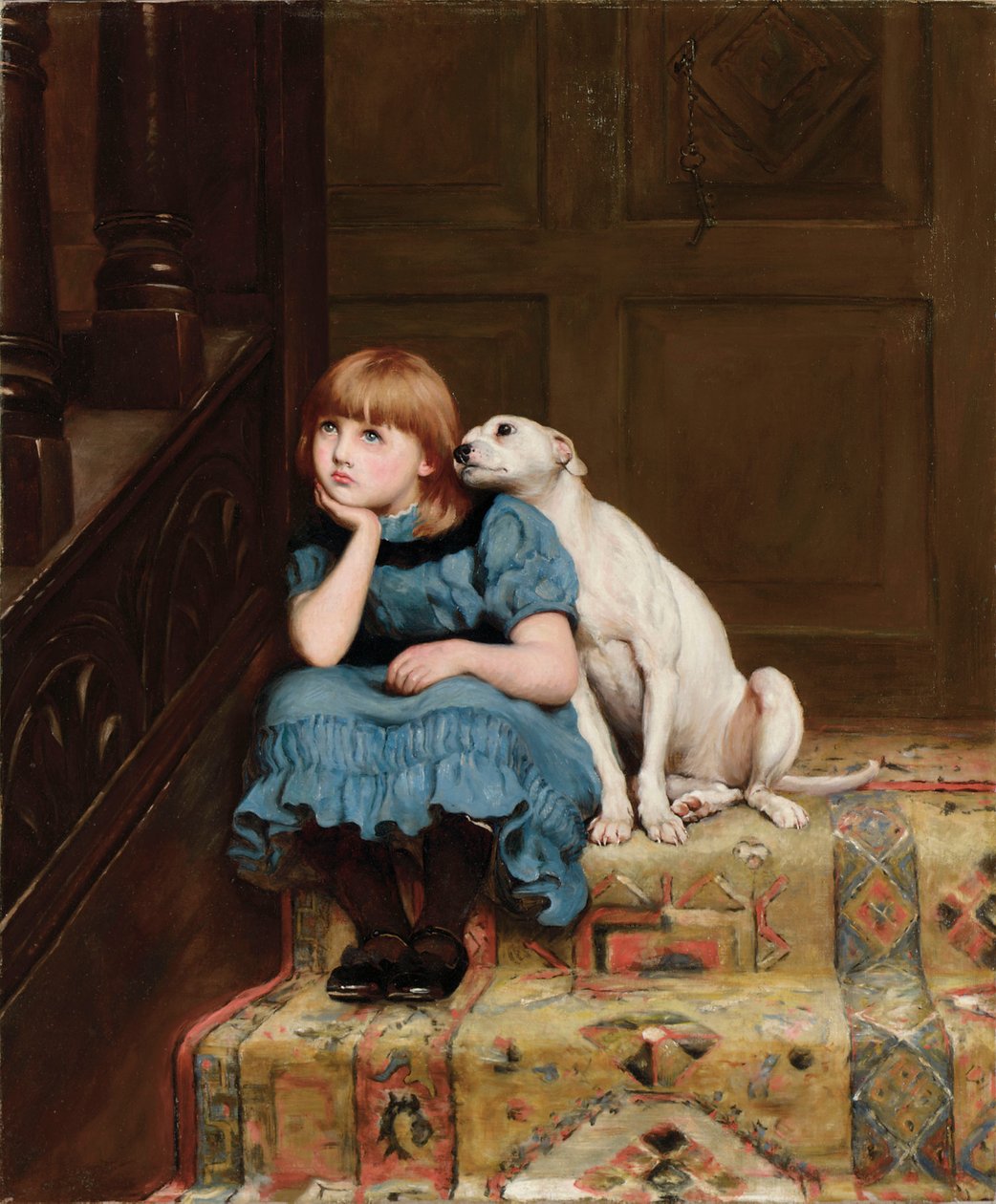 Sympathie door Briton Riviere