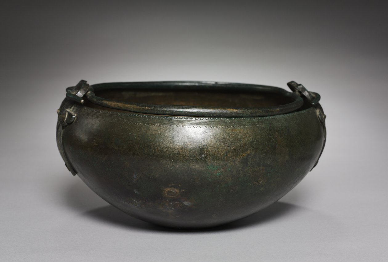Rituele ketel, Hongarije, ca. 1000-900 v.Chr. door Bronze Age