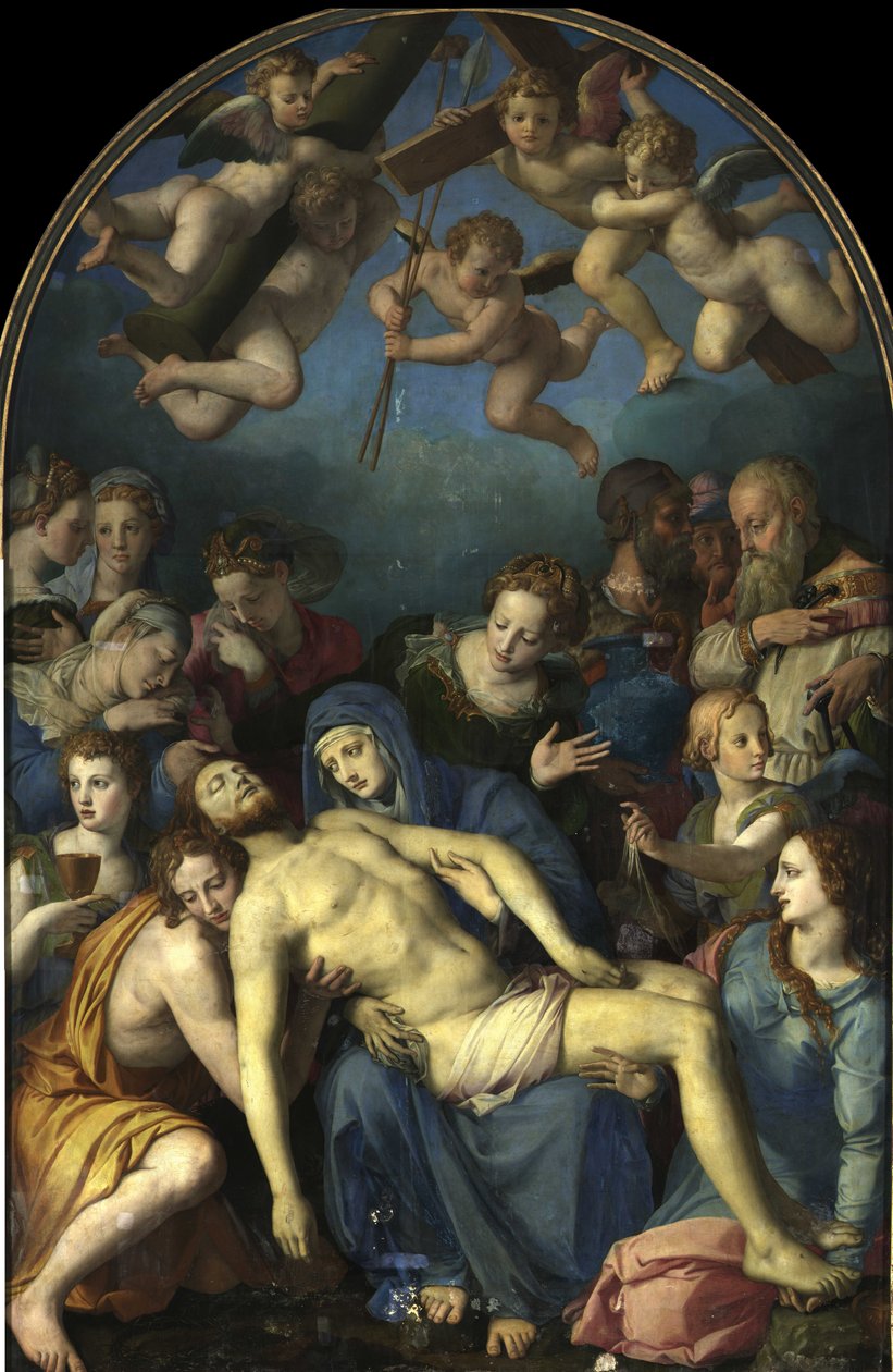 Kruisafneming van Christus door Agnolo Bronzino