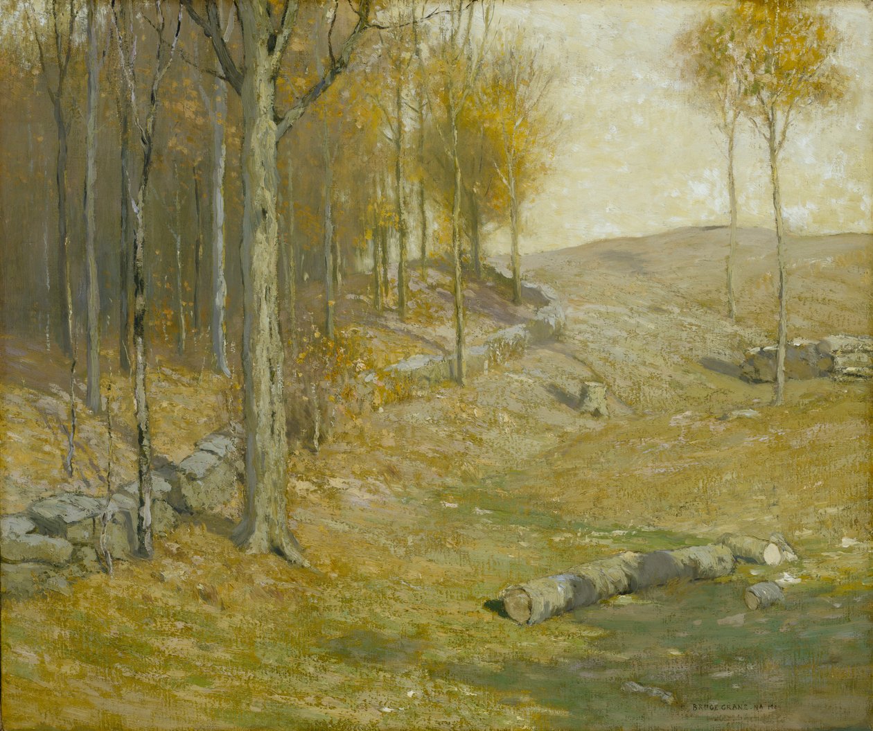 Herfst, 1909 door Bruce Crane