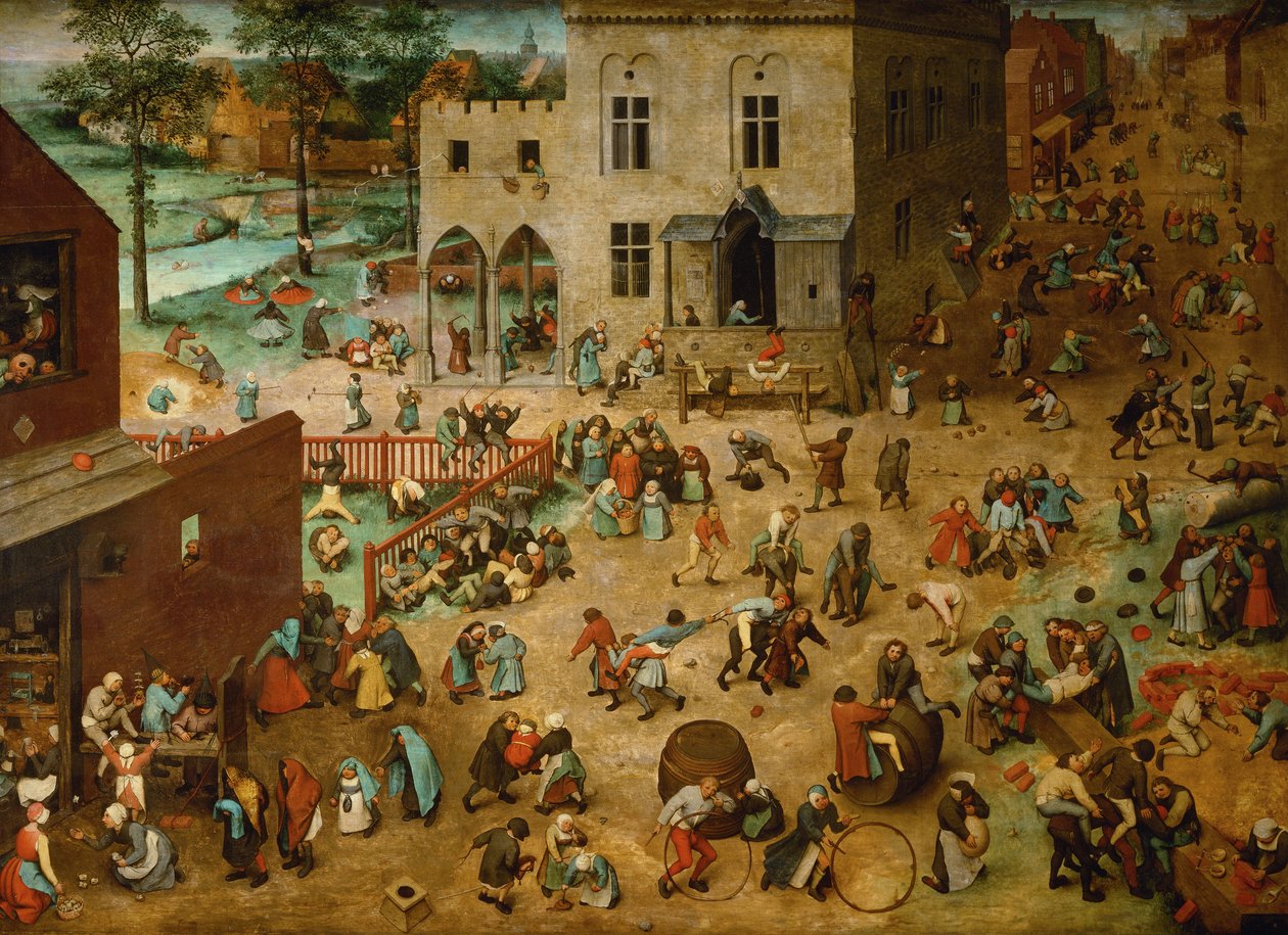 Kinderspelen door Bruegel