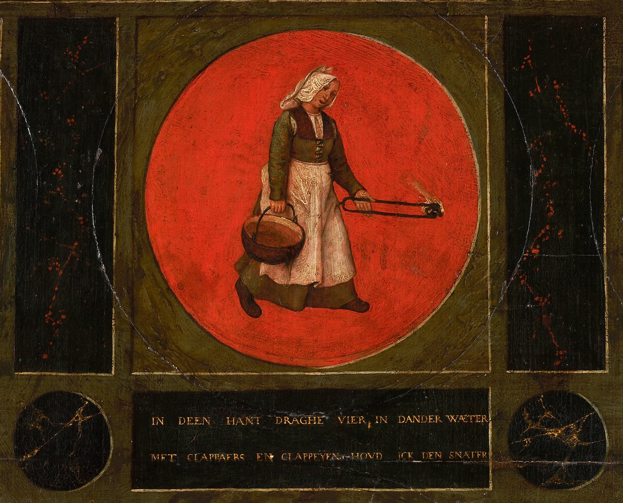 Twaalf spreuken, 1558 door Bruegel
