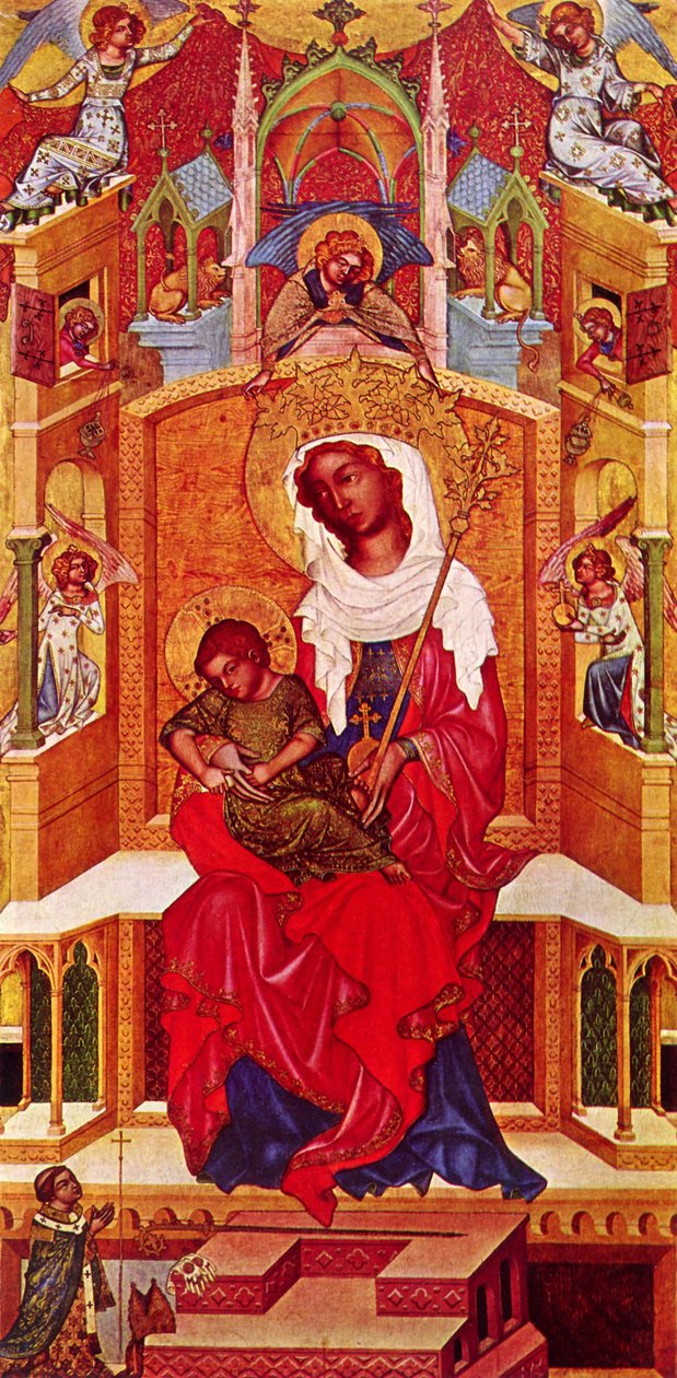 Kłodzko Madonna door Böhmischer Meister