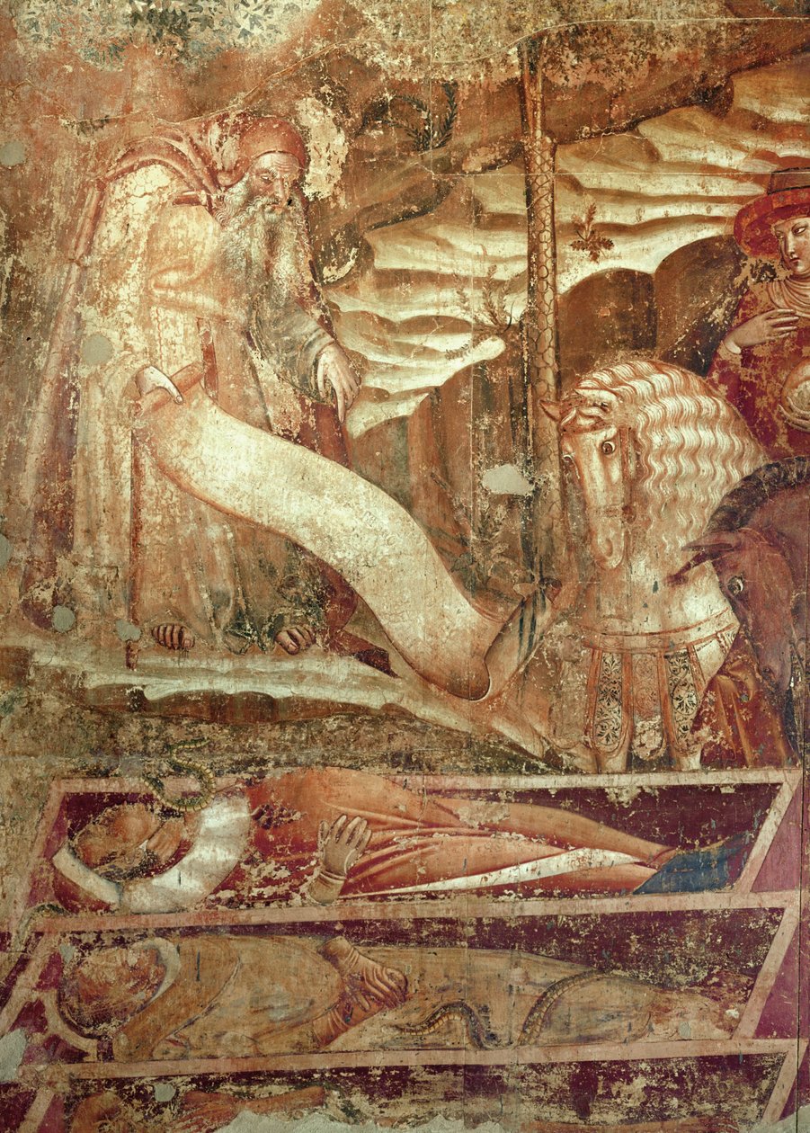 Triomf van de dood, vers ... (vers) door Buonamico Buffalmacco