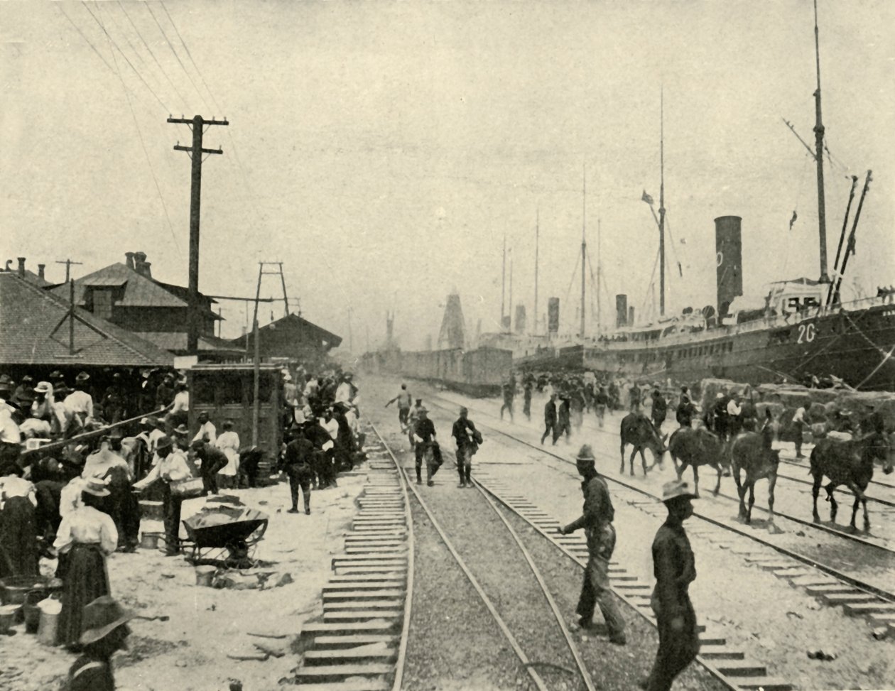 Vrijgelaten gevangenen, Spaans-Amerikaanse Oorlog, juni 1898, 1899 door Burr McIntosh