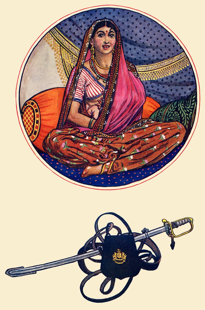 Lalila, Aan de Ferengi Minnaar door Byam Shaw