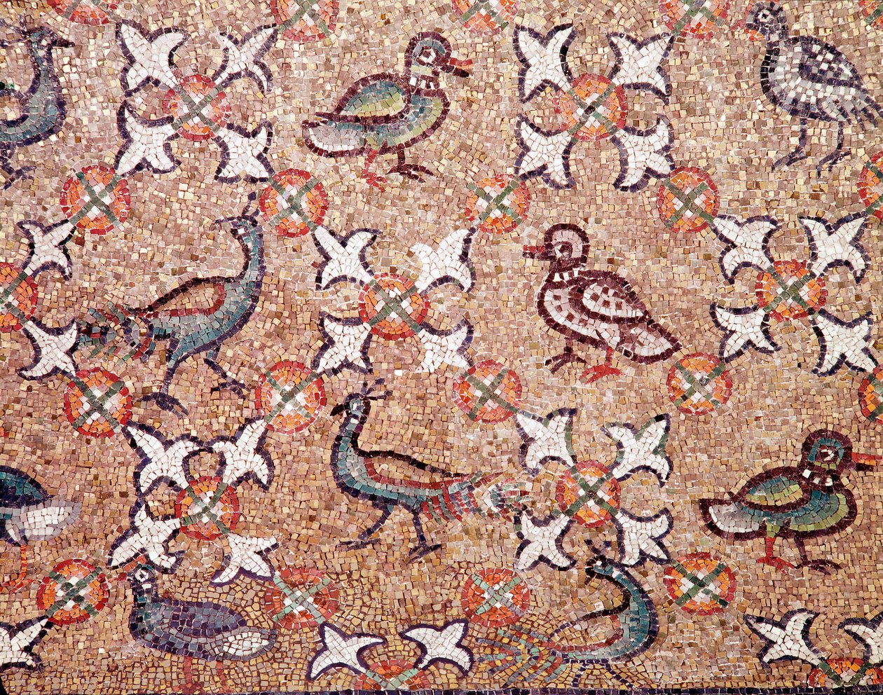 Vogels (detail) door Byzantine