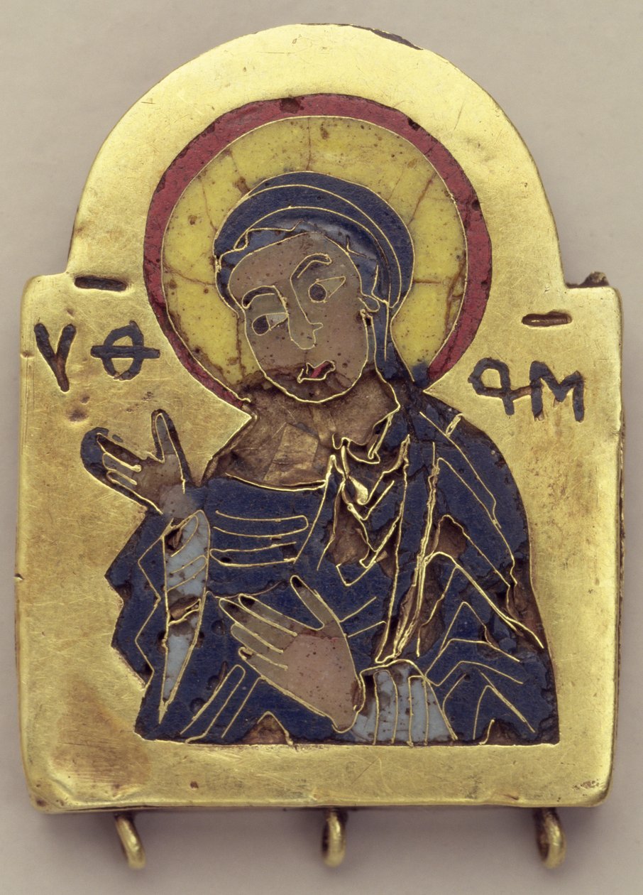 Icoon van de Maagd Maria door Byzantine School