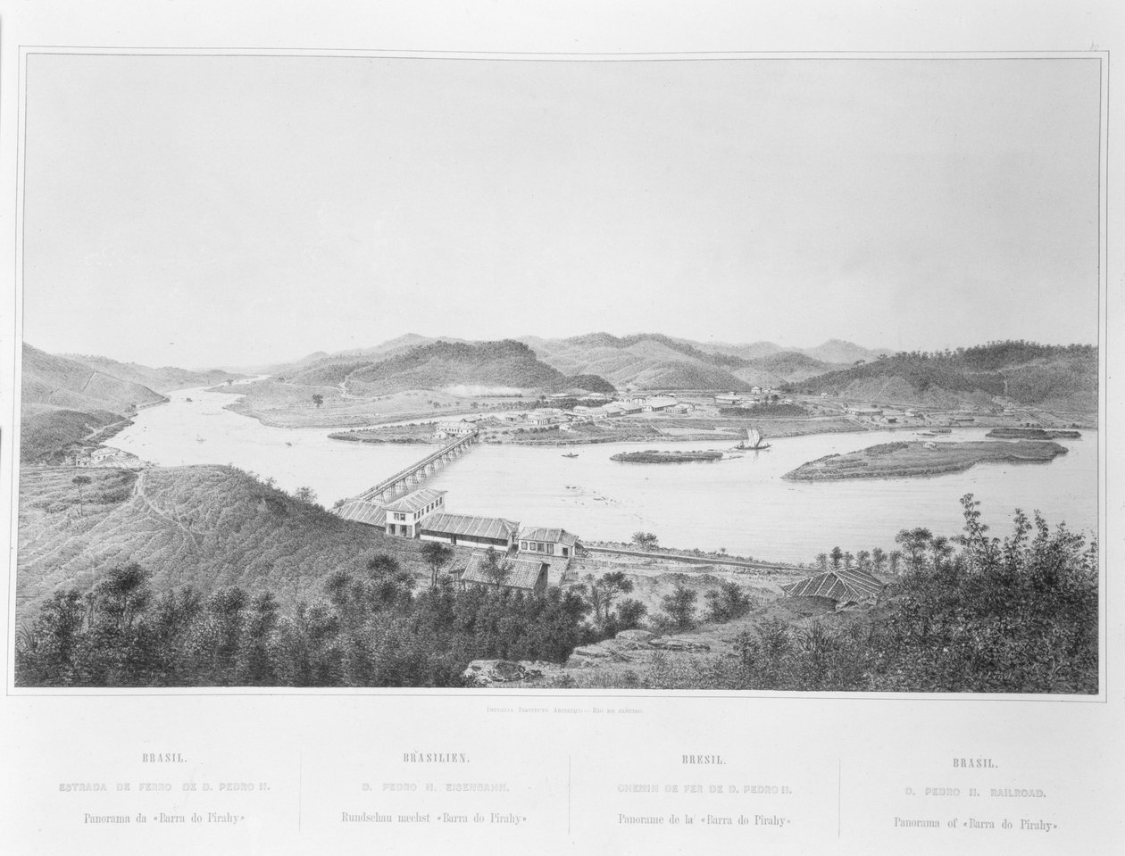 Panorama van het Pirahy-gebied door C. Lindo