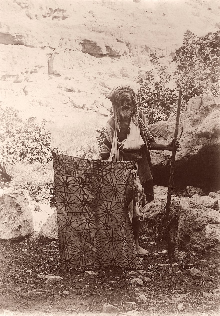 Een jager en lokaas, ca. 1894-1914 door C.A. Hornstein