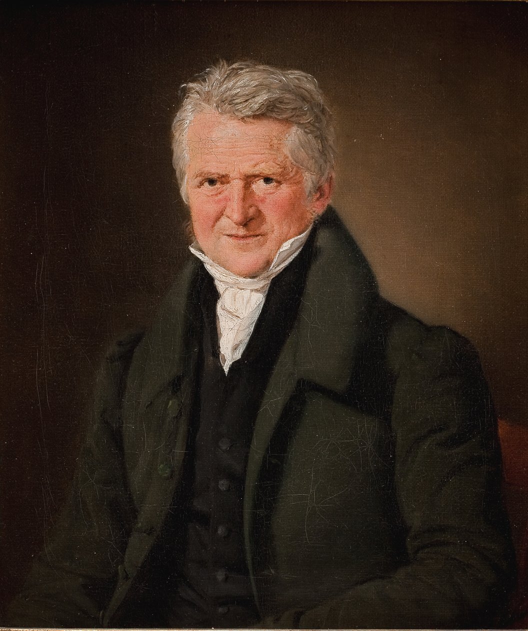 De schilder C.W. Eckersberg door C.A. Jensen