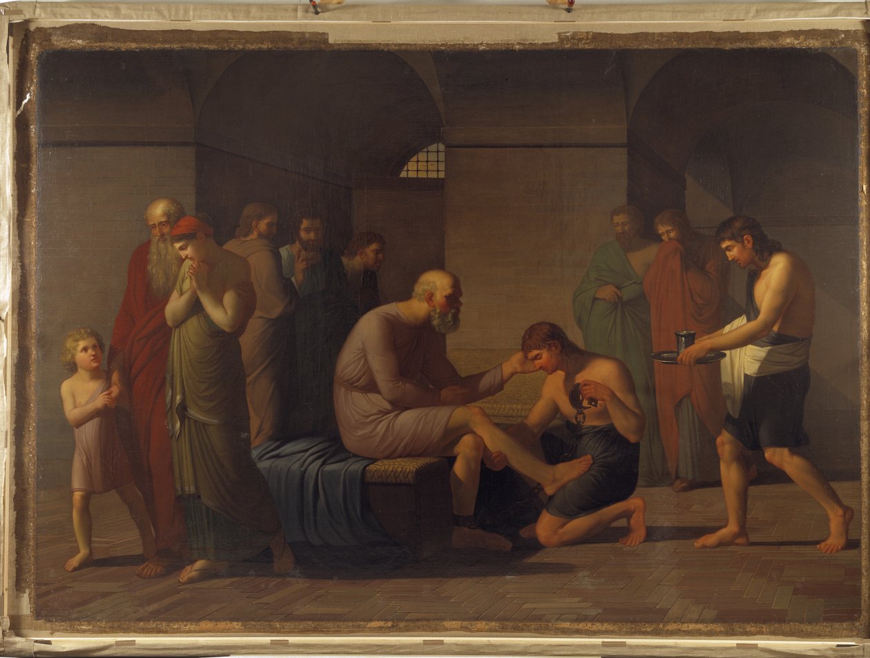 De dood van Socrates door C.F. Høyer