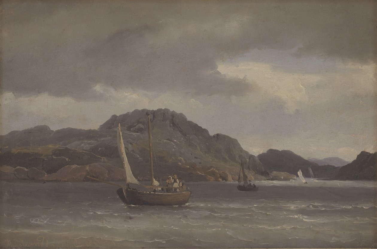 De Scheren bij Marstrand. Zweden door C.F. Sørensen