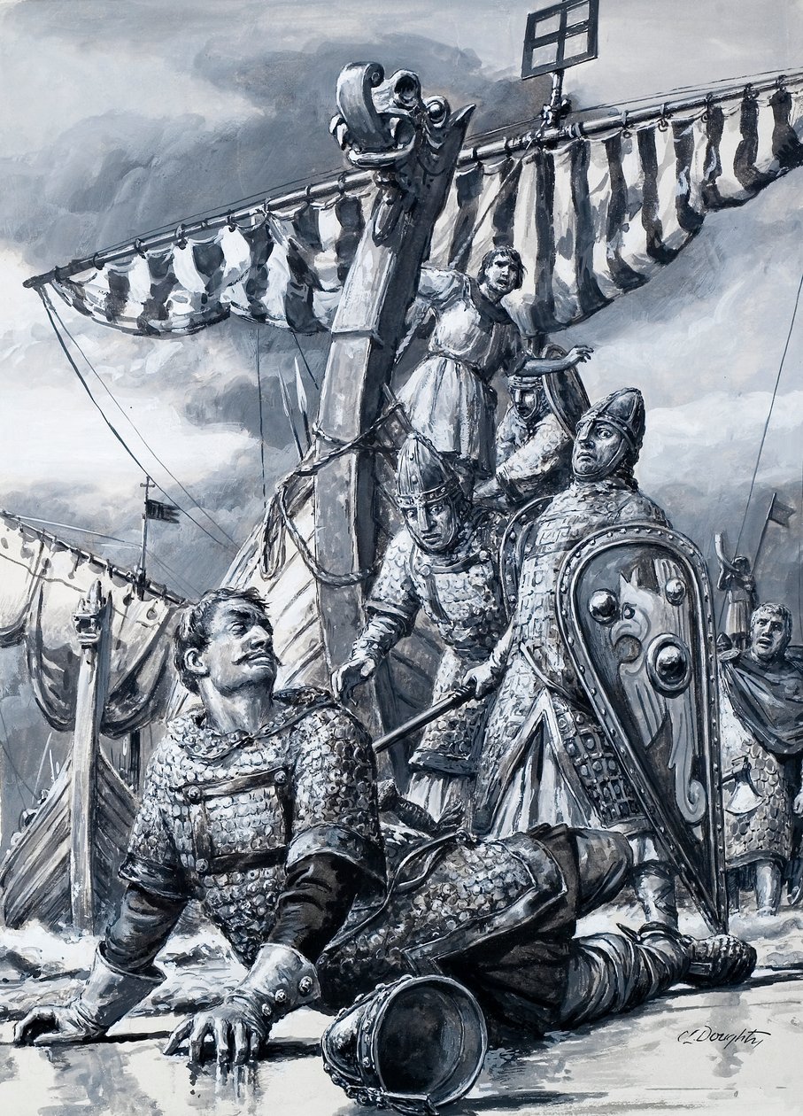 Willem de Veroveraar valt bij Hastings door C.L. Doughty