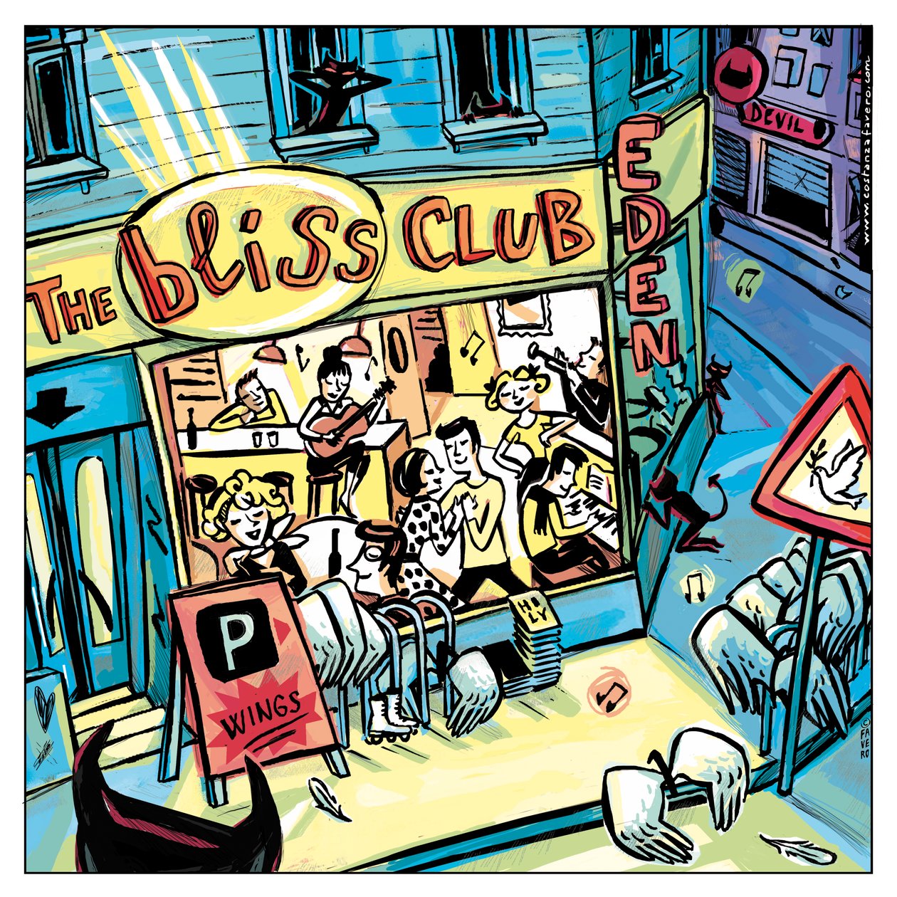 BLISS CLUB door COSTANZA FAVERO