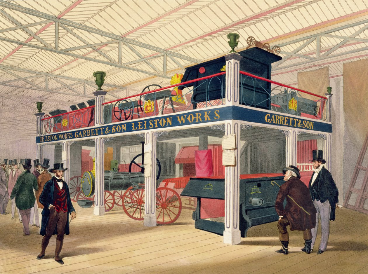 Crystal Palace, de Landbouwhof door C.T. Dolby