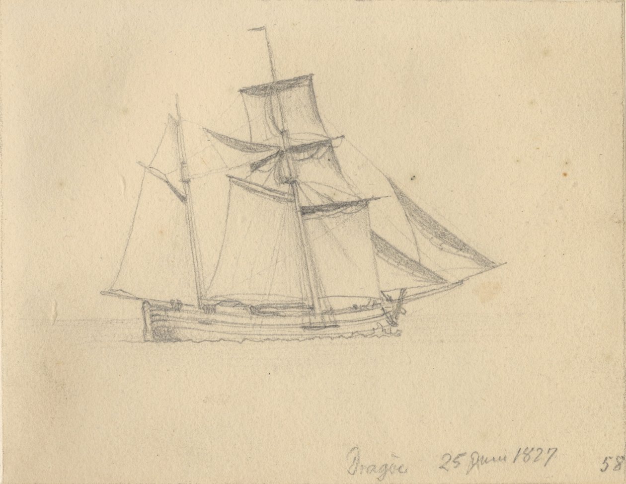 En Kuf door Christoffer Wilhelm Eckersberg
