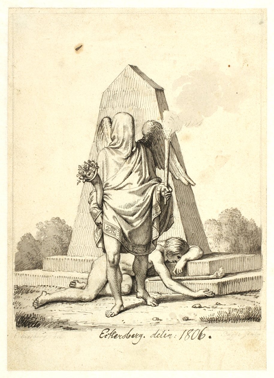 "De Toekomst" door Christoffer Wilhelm Eckersberg