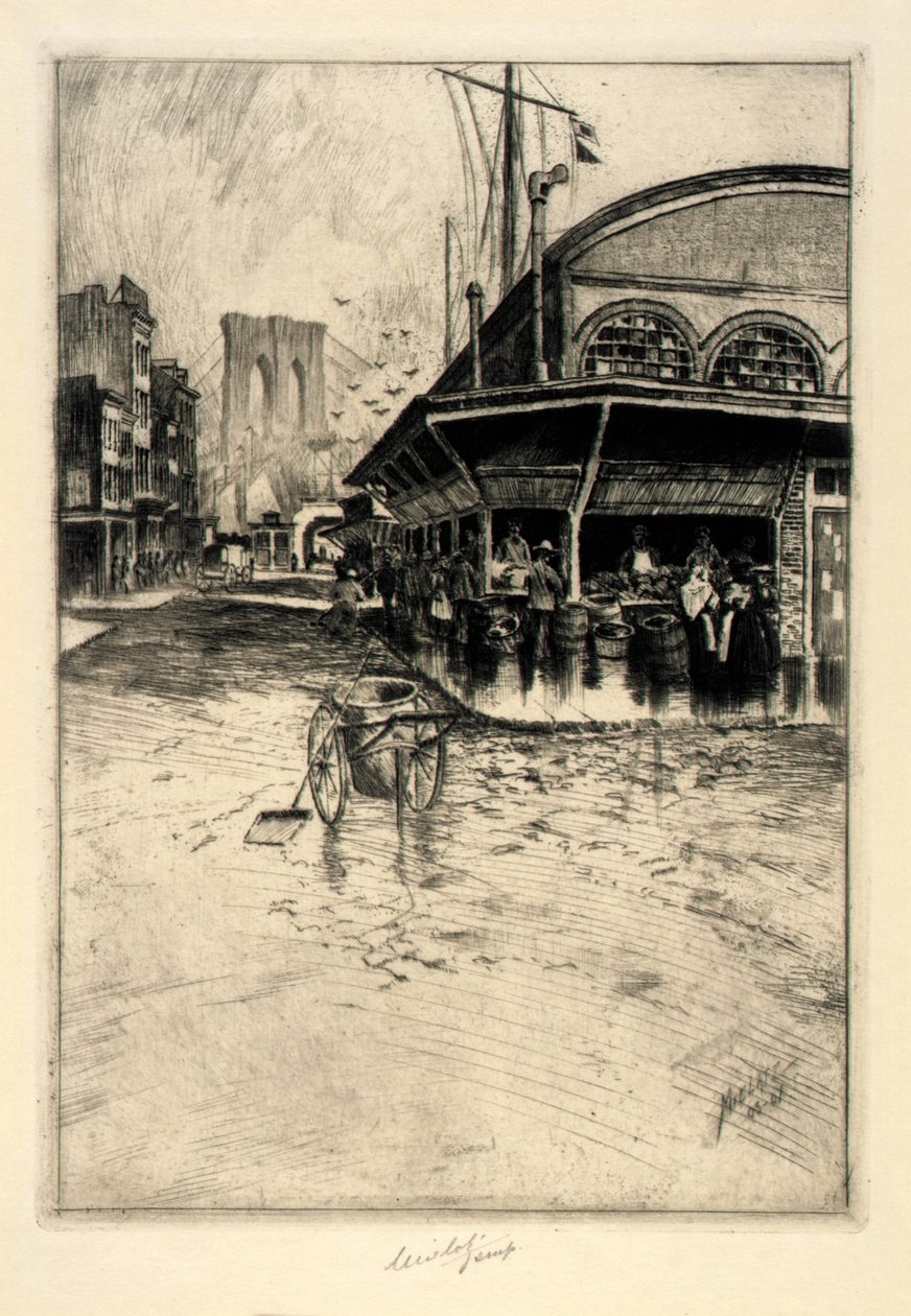 Catherine Markt door C. F. William Mielatz
