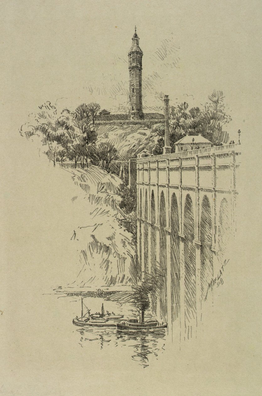 Highbridge door C. F. William Mielatz
