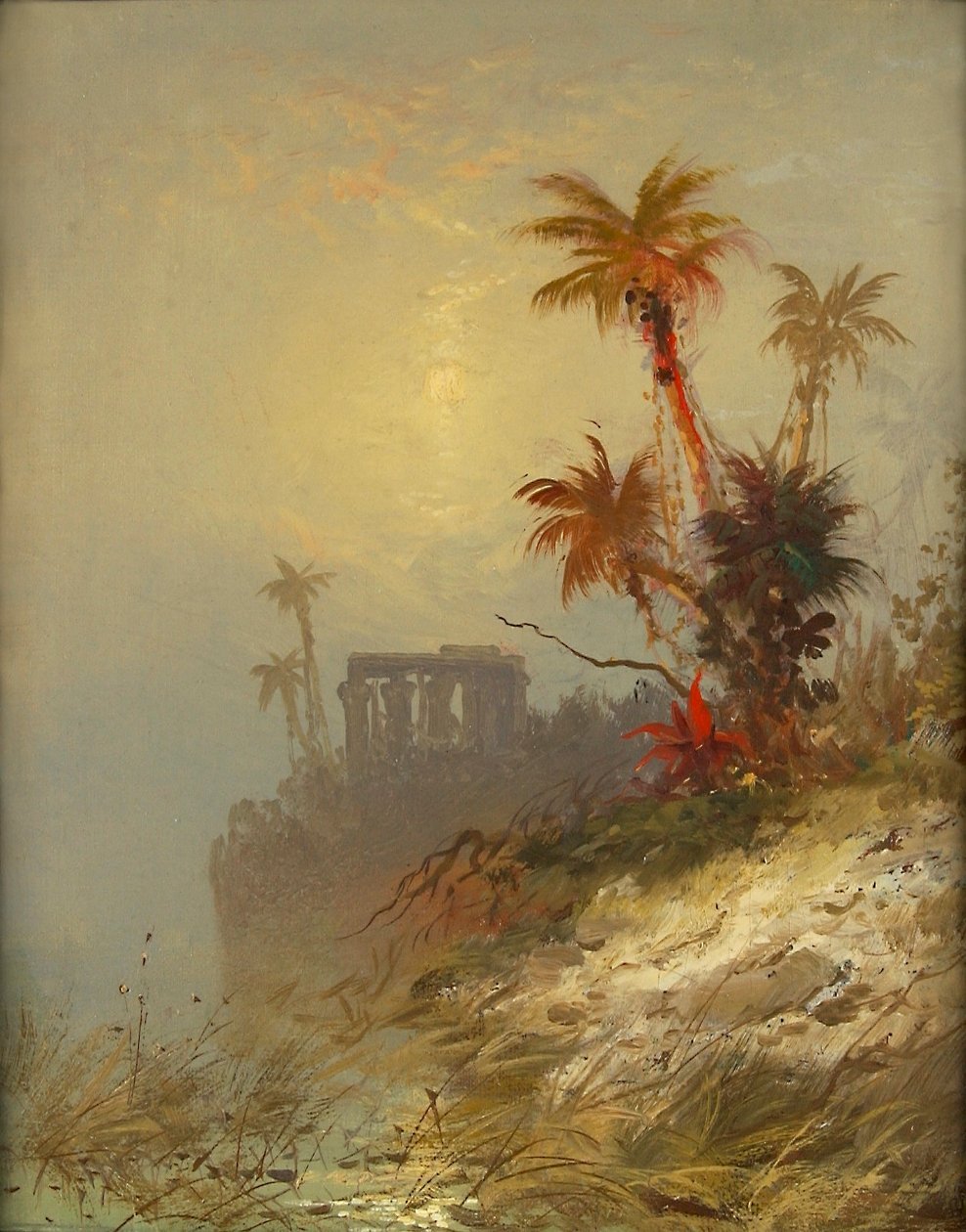 Egyptisch landschap door C. Morgan McIlhenney