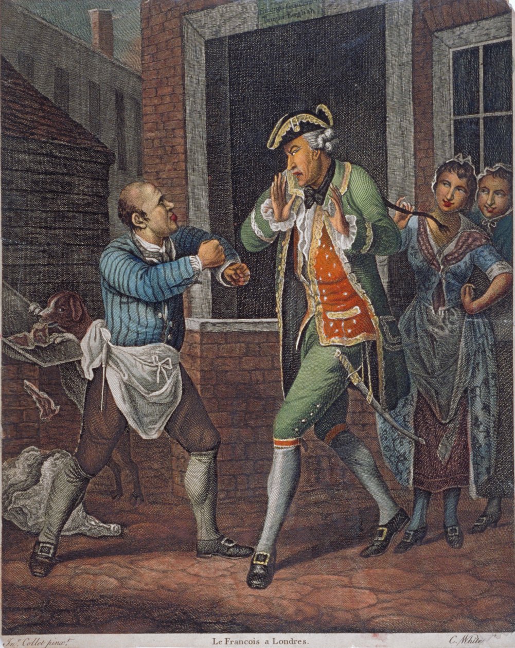 Le Francois a Londres, 1770 door C White